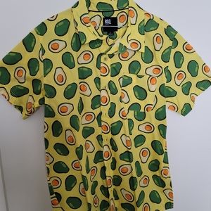 RSQ Short Sleeve Button Down - Avocado